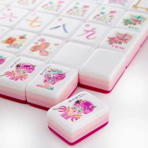 Fichas de Mahjong Americanas Personalizadas, Estilo Occidental, Diseño Personalizado para Entretenimiento Diario - Product Image 5