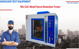 Masque ignifuge testeur <span class=keywords><strong>gester</strong></span> gt-ra06 testeur ignifuge pour textiles - Product Image 6