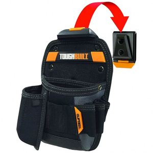BSCI Heavy-duty <b>tool</b> pouch <b>belt</b> organizer for <b>carpenters</b>/electricians and framers with a hammer holder - Product Image 1