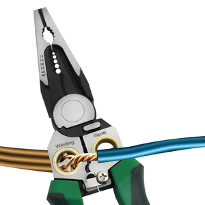 Alicates Pelacables Eléctricos Industriales 8 en 1, Herramienta Multifuncional para Pelar Cables - Product Image 2