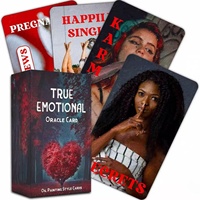 Jeu de Tarot de Divination Française, Cartes Oracle, Affirmation Éco-Positive, Jeu de Tarot de Marseille en Papier avec Guide, Idéal pour un Cadeau