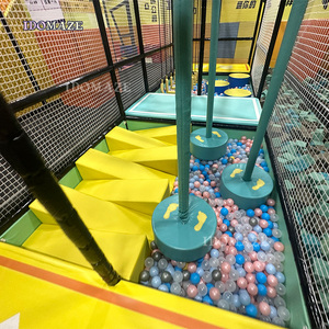 Parque de Trampolines Comercial Interior para Adultos, Adolescentes y Niños, Casa de Trampolines con Tobogán y Obstáculos para Niños - Product Image 4