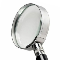 50/60/75/90/100 mm Metal Frame Handheld Magnifying Glass Reading Magnifiers for Elderly