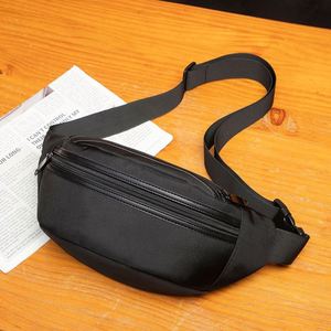 Sac à bandoulière croisé imperméable en nylon tendance pour homme, idéal pour les trajets quotidiens au bureau – Sac à dos promotionnel - Product Image 4