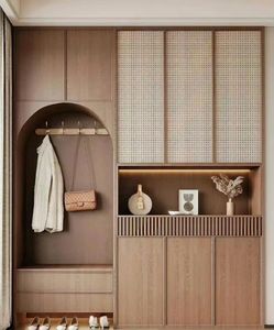 Mobile da <span class=keywords><strong>Ingresso</strong></span> su Misura in Legno Stile Morbido Minimalista Mobile da <span class=keywords><strong>Ingresso</strong></span> Arredo <span class=keywords><strong>Soggiorno</strong></span> - Product Image 6