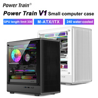 Gamer-X OEM MicroATX Mid Tower Boîtier de PC de bureau de jeu Construction en acier de haute qualité en stock