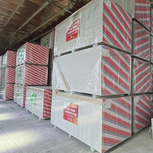 Plaque de plâtre en gypse de haute qualité, résistante à l'humidité et au feu, pour les systèmes de plafond, les cloisons et les applications de placage sec - Product Image 5