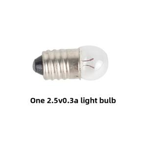 مفتاح سكين واحد حامل بطارية AA مشبك زنبركي قاعدة مصباح صغيرة لولبية رمي مزدوج فيزياء على شكل U - Product Image 6