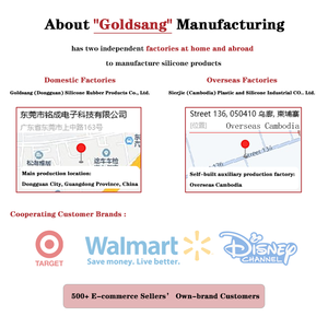 Goldsang Nieuwe Hoge-Temperatuur Resistente Lfgb <span class=keywords><strong>Food</strong></span> <span class=keywords><strong>Grade</strong></span> Siliconen Kom Bisfenol-Vrije Antislip Tweekleurig Ontwerp Silicagel - Product Image 6
