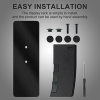 Support d'affichage tactique AEG en verre noir DG + ABS AR pour accessoires de chasse et équipement M4