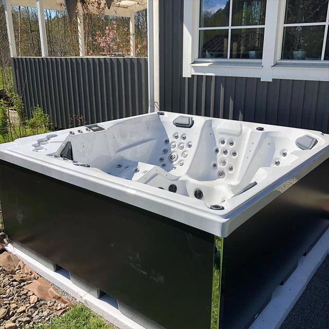 Hot Sale Outdoor Hot Tub 5 6 Person Spa Massage whirlpool Jacuzzier
