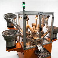 Machine d'assemblage automatique de charnières et de loquets de portes d'armoires QFW - Ligne de fabrication de haute précision