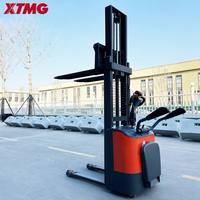 Gerbeur électrique standard XTMG 2 tonnes avec mât simple pour l'approvisionnement en pièces d'usine, le transfert en atelier et les opérations d'entrepôt
