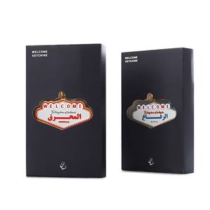 Llavero de Metal Esmaltado en Oro Personalizado de Fábrica, Recuerdo de Viaje, Llavero de Aleación de Zinc de Alta Calidad con Cajas de Empaque - Product Image 3