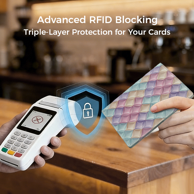 Best Sell Custom PU Leather Multiple Passport Wallet Holder RFID Travel Passport Holding Bag With Card Holder
