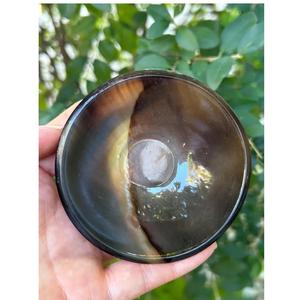 ชามเขาควายแกะสลักด้วยมือ ผนังหนา ขัดเงา สำหรับเสิร์ฟอาหาร จำหน่ายราคาส่งที่ดีที่สุดในตลาด - Product Image 2