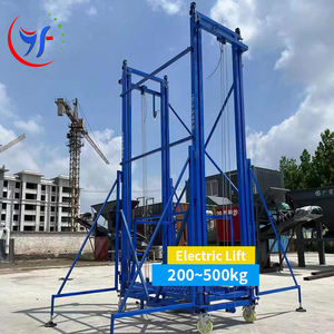 YF 500 KG 6M taille Standard électrique <span class=keywords><strong>levage</strong></span> trépied plate-forme Mobile Mobile isolant électrique échafaudage Construction <span class=keywords><strong>palan</strong></span> - Product Image 3