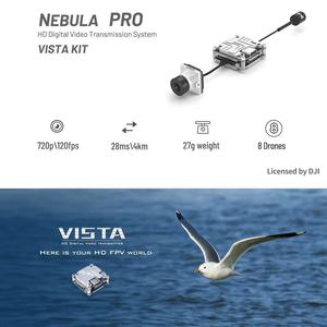 Kit Caddx Nebula <span class=keywords><strong>Pro</strong></span> Vista 720p/120fps HD 5.8GHz FPV VTX 2.1mm 150 °   Cámara para Dron <span class=keywords><strong>RC</strong></span> - Product Image 6