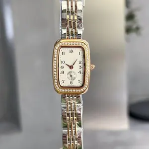 Высококачественные 2023 спортивные женские кварцевые часы с бриллиантами