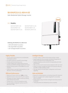 Inversor de Almacenamiento de Energía de Alto Voltaje <span class=keywords><strong>Solis</strong></span> S6-EH1P5K-H-US de 5KW con Certificación UL1741 <span class=keywords><strong>SA</strong></span> SB - Product Image 6
