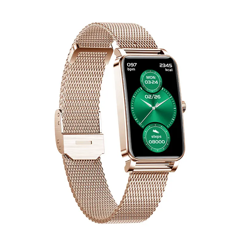 2024 Zx19 Dames Smart Watch Met Fysiologische Herinnering Hartslag Bloeddruk Zuurstof Reloj Smartwatch Voor Vrouwen