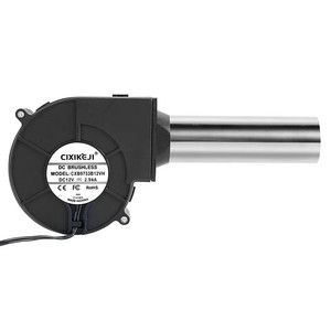 Souffleur à vitesse variable 12V DC - Ventilateur centrifuge pour poêle à bois/fourneau à huile usagée (compatible USB) - Product Image 6