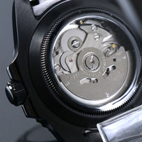Reloj Automático Personalizado MINUTETIME de 40 mm, Estilo Vintage, Movimiento NH36, Acero, Resistente al Agua, Ventana de Día, Fecha Completa en Negro, para Hombre