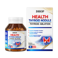 Complément personnalisé pour le soutien de la thyroïde, enrichi en iode et sélénium, avec capsules pour la réduction des nodules thyroïdiens