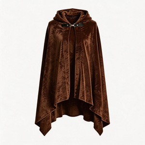 Cape en polaire avec capuche pour costume de Hobbit d'Halloween, pour cosplay et spectacles, à partir de 14 ans, Europe, Amérique, Asie du Sud-Est - Product Image 3
