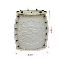 Moule 3D en plastique ABS haute précision pour ensemble table et chaises d'extérieur, durée de vie de 3 ans, application de décoration de jardin et de construction