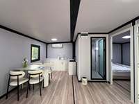 Casa Prefabricada Plegable, Económica, Villa Prefabricada Móvil, Casa Contenedor Expandible en Venta
