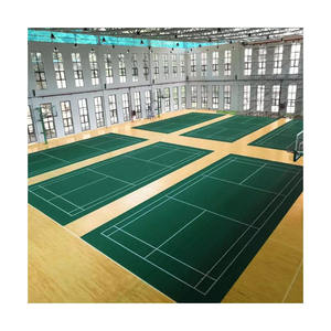 Venta caliente baldosas entrelazadas espuma 24x24 Gerflor taraflex bádminton deportes suelo de lujo vinilo tablón suelo entrelazado - Product Image 5