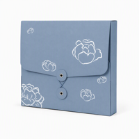Enveloppes à cordon de qualité alimentaire pour l'emballage de sachets de thé et de poudre de café, boîte à cordon personnalisée, enveloppe à œillet