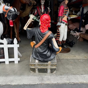 Tùy Chỉnh Thiết Kế Nhựa Sợi Thủy Tinh Điêu Khắc Trừu Tượng Hip-Hop Phong Cách Cho Pop Nghệ Thuật Với Một Bộ Xương Trừu Tượng Hình Dạng Con Người - Product Image 6