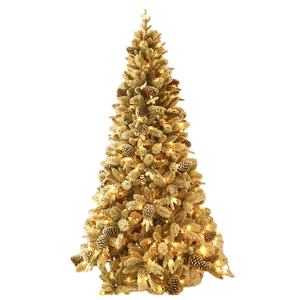 Co-Arts Premium Spruce Artificial 2m Pencil Slim Christmas <b>Tree</b> With <b>Light</b> Lampe for Christmas Navidad Party Decor Lampada - Product Image 4