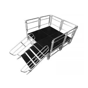 トレードショーオーディオステージキャノピートラスサプライヤー棒テーブルサプライヤートラス用ベースプレート