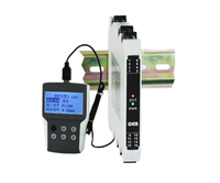 Transmitter Suhu Digital Industri 4-20mA PT100/PT1000 1 Input 1 Output Probe Plastik Penggunaan Dalam & Luar Ruangan Shkeqi OEM/ODM