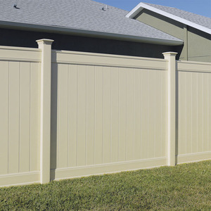 <span class=keywords><strong>PVC</strong></span> hàng rào sản xuất Vinyl trắng hàng rào Bảng điều chỉnh 8x6 Bộ <span class=keywords><strong>PVC</strong></span> hàng rào cho vườn - Product Image 4