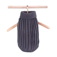 Pull en tricot pour chien, de qualité supérieure, en coton luxueux, chaud, personnalisé, pour l'hiver, l'été et le printemps