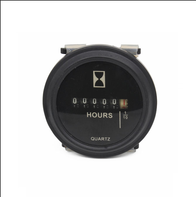 Hot Sale SH-1 Digital Round 6 Digits Hour Meter Timer