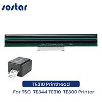 Printhead Baru Original TE344 TE310 TE300 untuk Printer Thermal TSC TE344 TE310 TE300, Part Printer Grosir