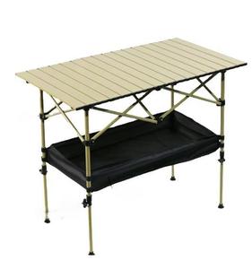 High Quality Portable Carbon Steel <b>Folding</b> Picnic <b>Table</b> Modern Design for Outdoor <b>Garden</b> & Hotel Use L Size Popular Metal-Iron - Product Image 3