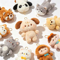 Porte-clés pendentif en peluche vache Chongbao, fabrication OEM personnalisée, rembourrage en coton PP, inodore, taille adaptable, unisexe, cadeau de fête