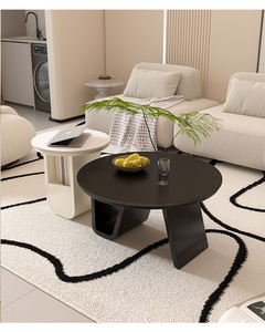 Mesa Auxiliar Redonda de Madera para Dormitorio, Mesa Auxiliar de Lujo para Sala de Estar, Venta al por Mayor - Product Image 6