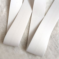 Bande élastique blanche en caoutchouc dur de 2 cm, 3 cm, 4 cm, 5 cm, fournie par le fabricant EW001