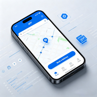Application de transport de marchandises et de recherche de véhicules intra-urbains, logiciel de logistique de fret, système de réception et de gestion des commandes en ligne
