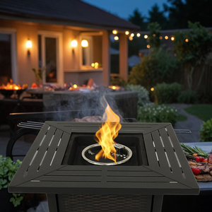 Vente en gros en usine <span class=keywords><strong>Foyer</strong></span> moderne pour l'<span class=keywords><strong>extérieur</strong></span> au gaz propane <span class=keywords><strong>Foyer</strong></span> de jardin sans fumée pour le chauffage <span class=keywords><strong>extérieur</strong></span> - Product Image 4