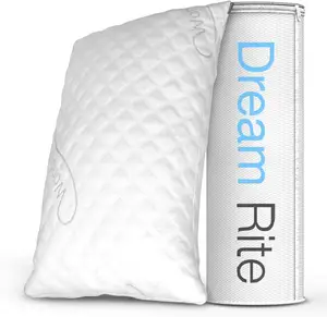 Für den Schlaf Komfortable Seite Rückens chläfer Luxus Bambus Hybrid Memory Foam Visco Bett Kissen Höhe Just Shred ded Pillow 40 Expo