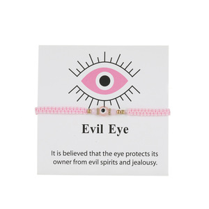 Pulsera de Hilo Rojo con Ojo Turco, Protege al Portador de Espíritus Malignos y la Envidia, Pulsera de Resina de Cristal Colorida con Ojo del Diablo - Product Image 4