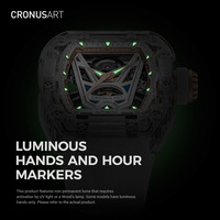 Montres de sport de luxe légères pour hommes Montres mécaniques automatiques ultra-légères Montres pour hommes tendance d'affair